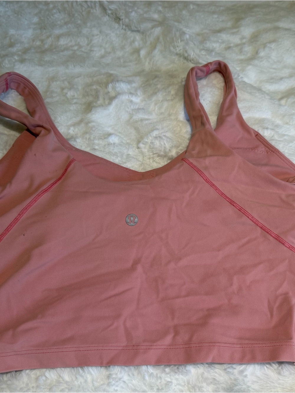 lululemon athletica Dusty Rose Pink Sports Bra